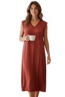 Dixie red wine dress