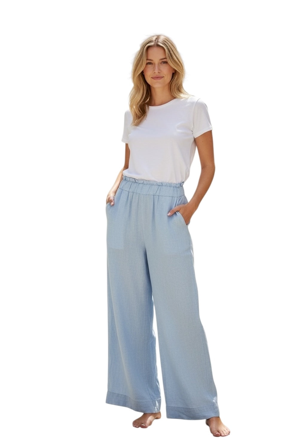 Le îls light blue pants