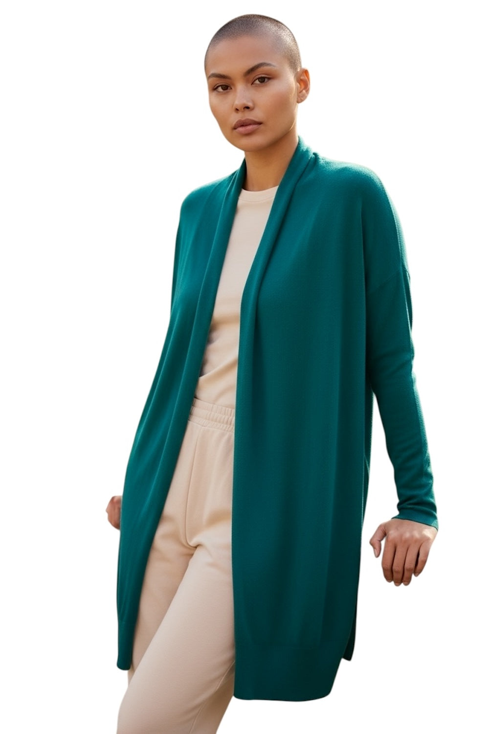 Kontatto green cardigan