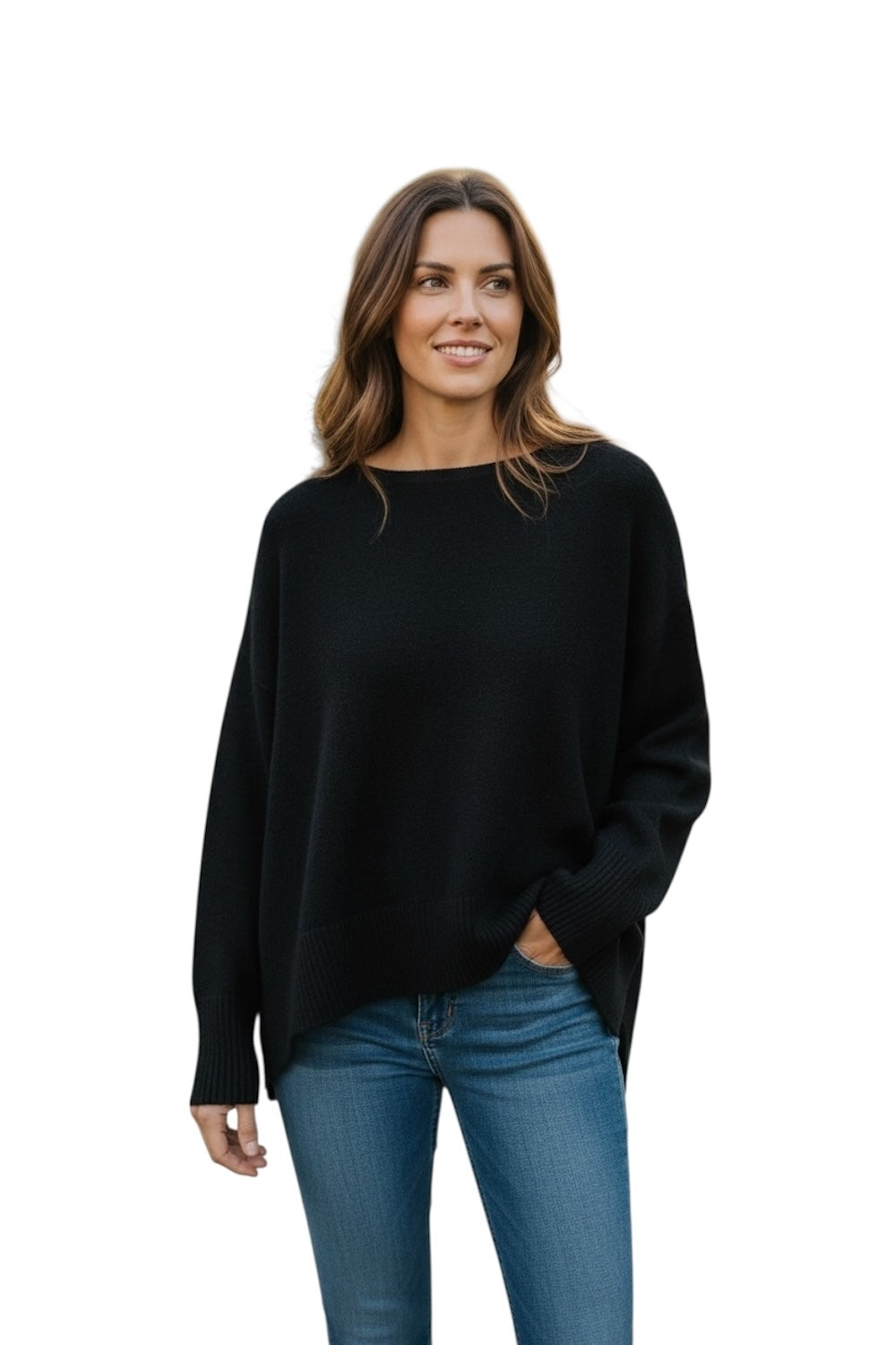 Kontatto black pullover