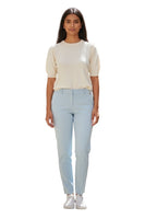 Maryley light blue slim pants