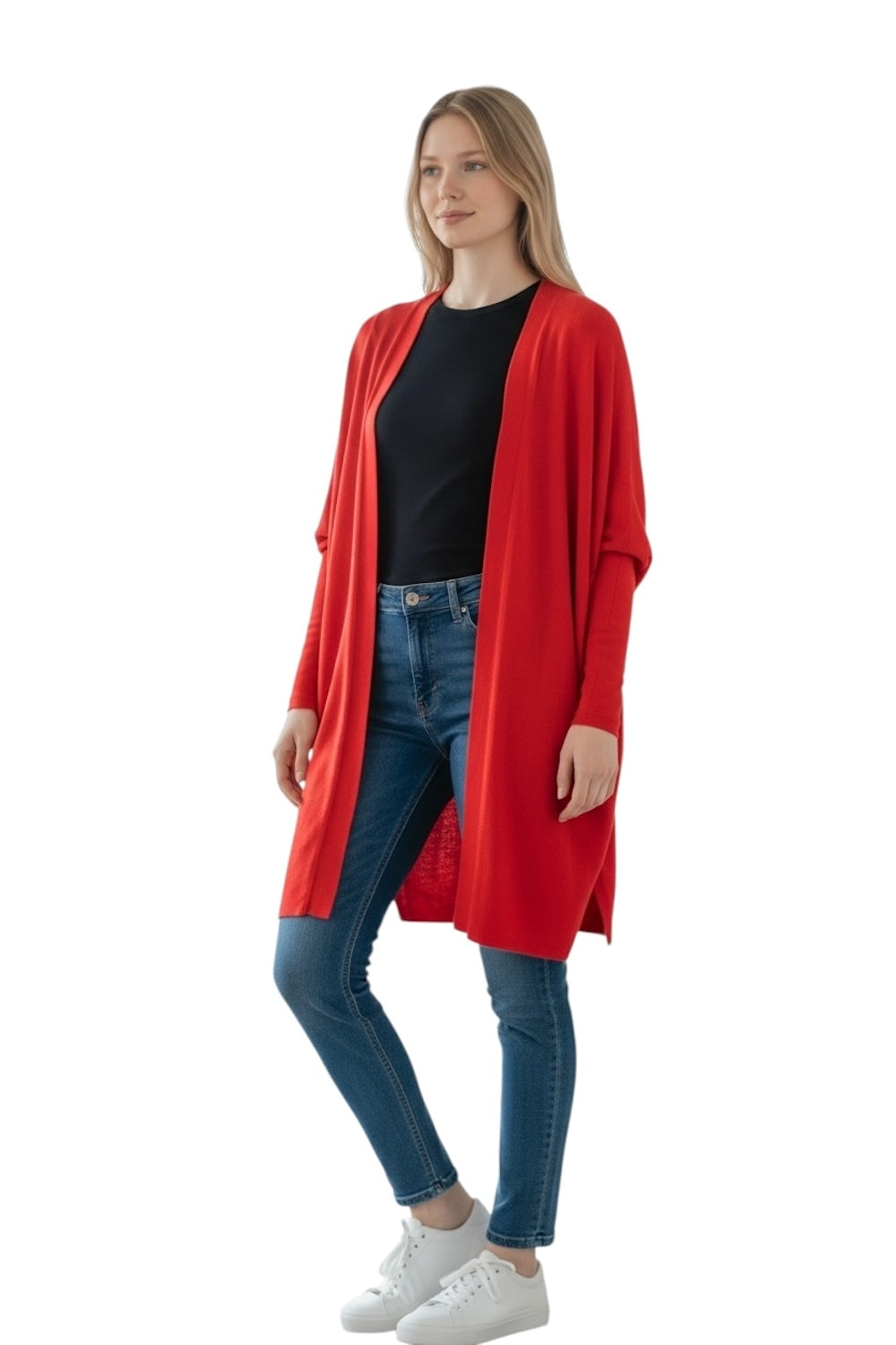 Kontatto red cardigan