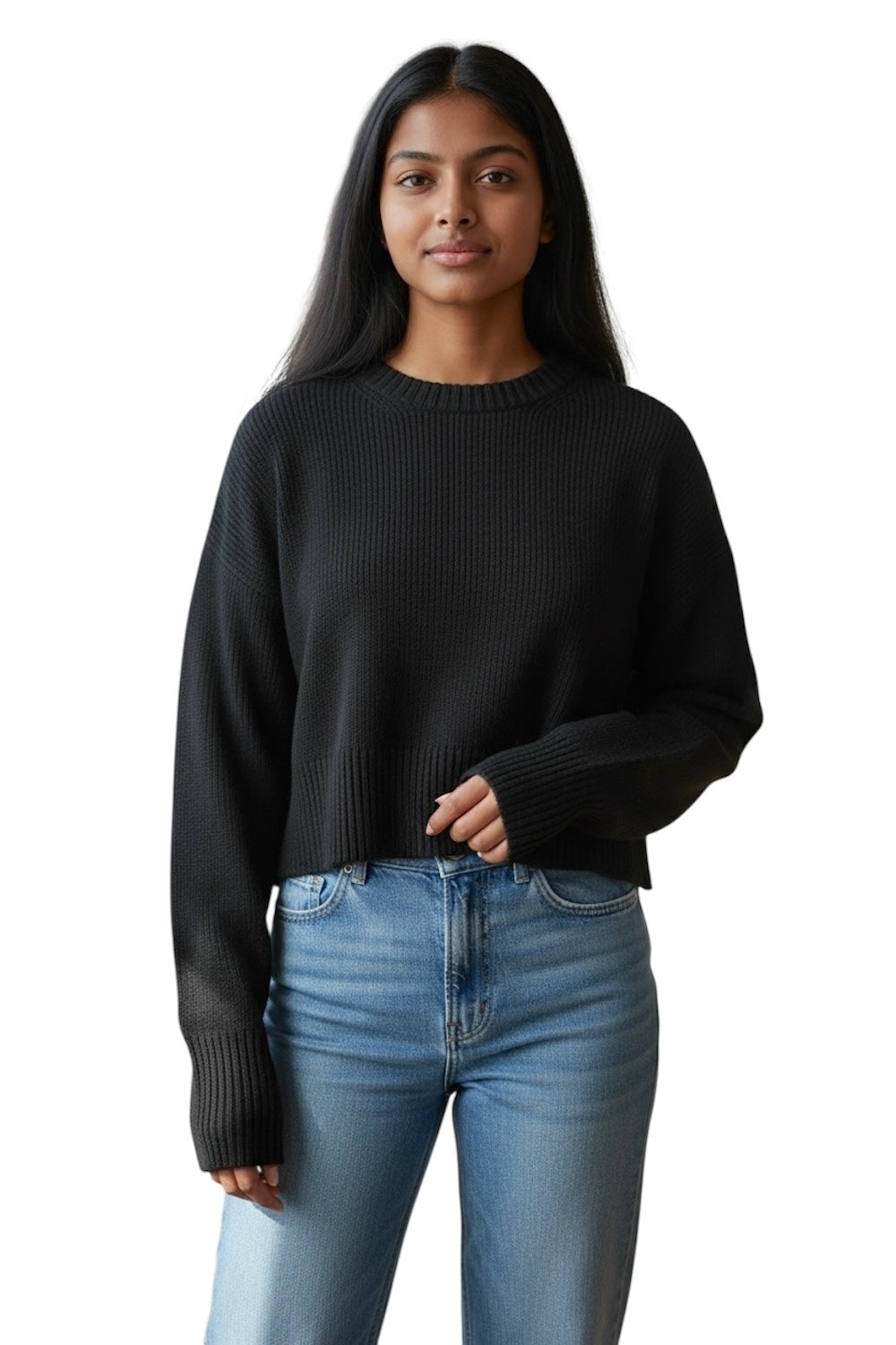 Kontatto black pullover