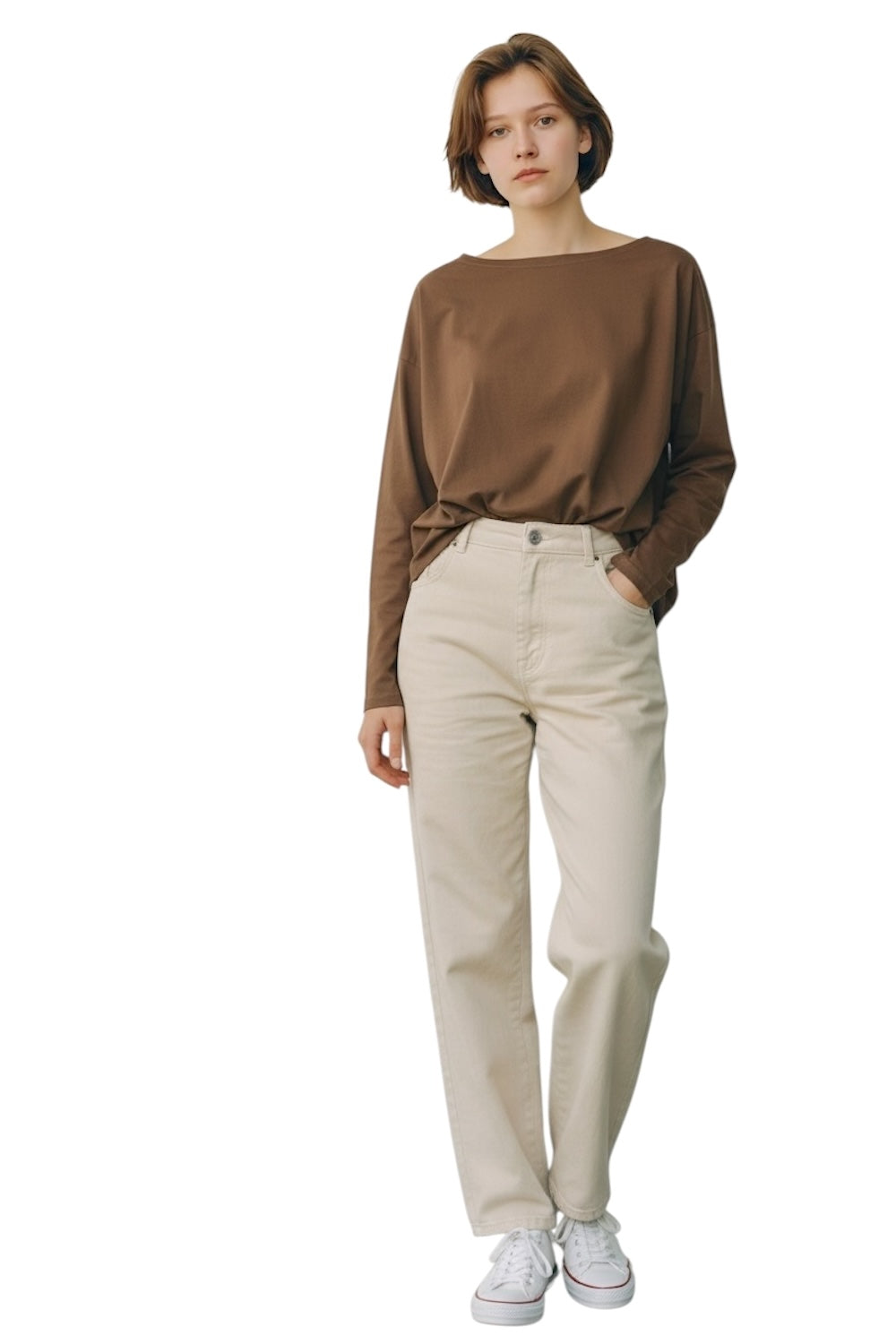 Vicolo brown t-shirt