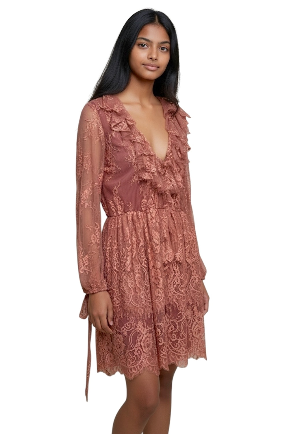 Vicolo antique pink dress