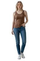 Vicolo brown glitter top