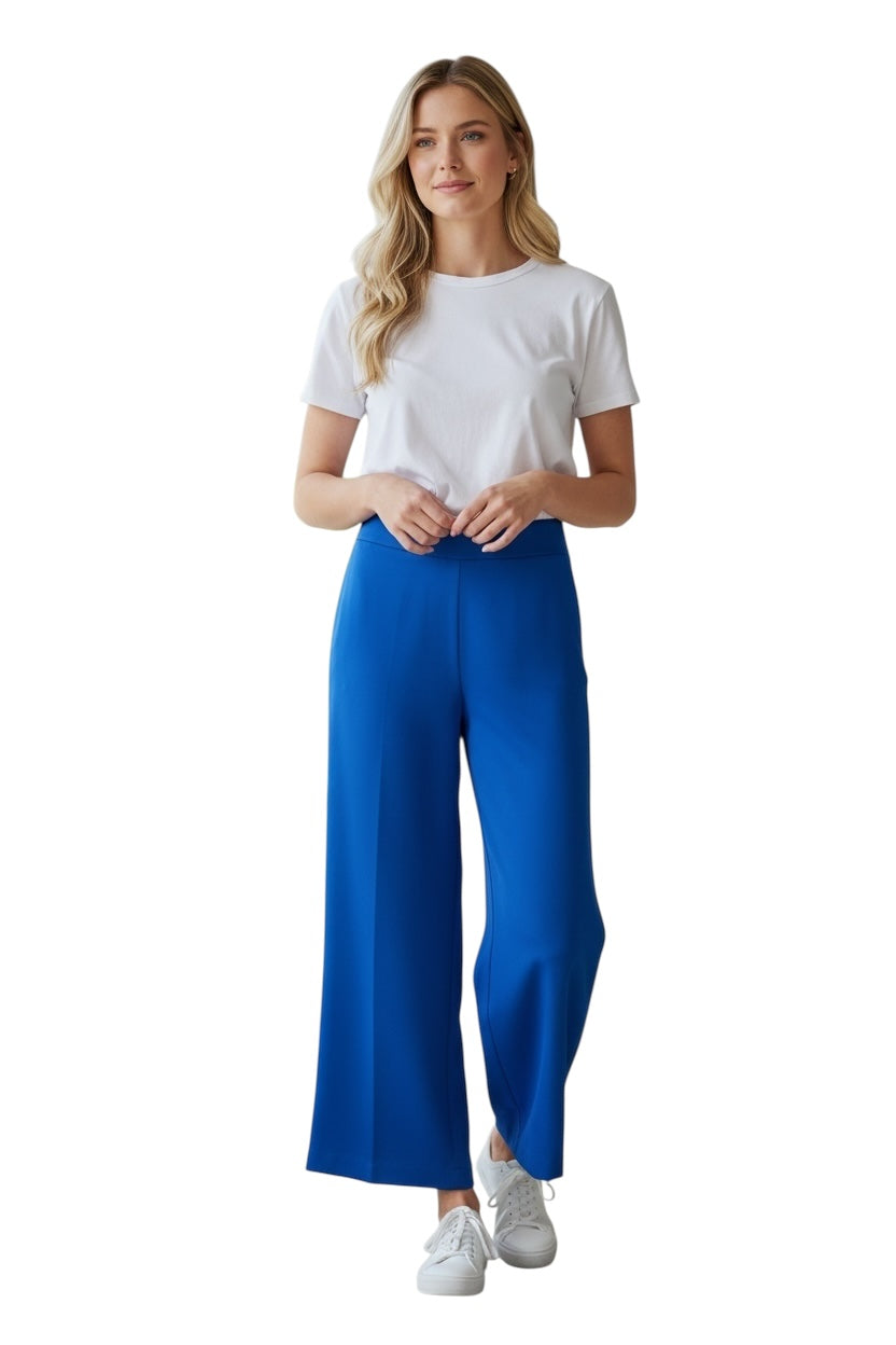 Maryley weite Hose in Königsblau