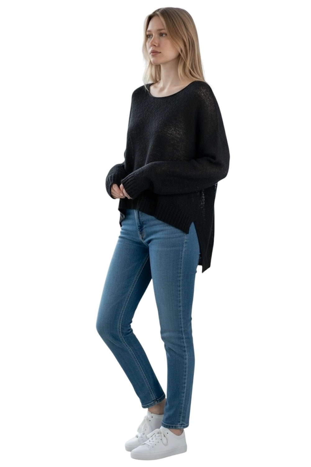 Kontatto black pullover