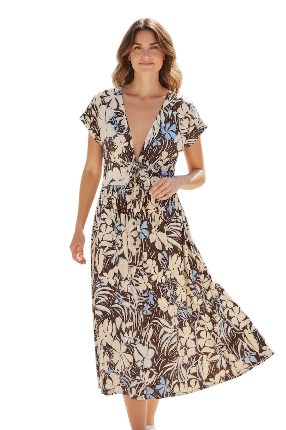 Dixie mehrfarbiges Kleid