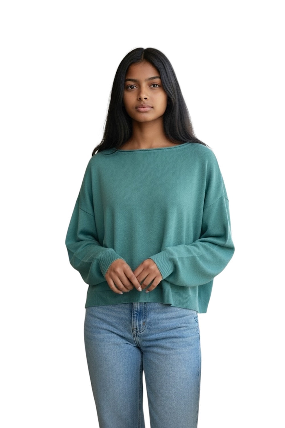 Kontatto light blue pullover