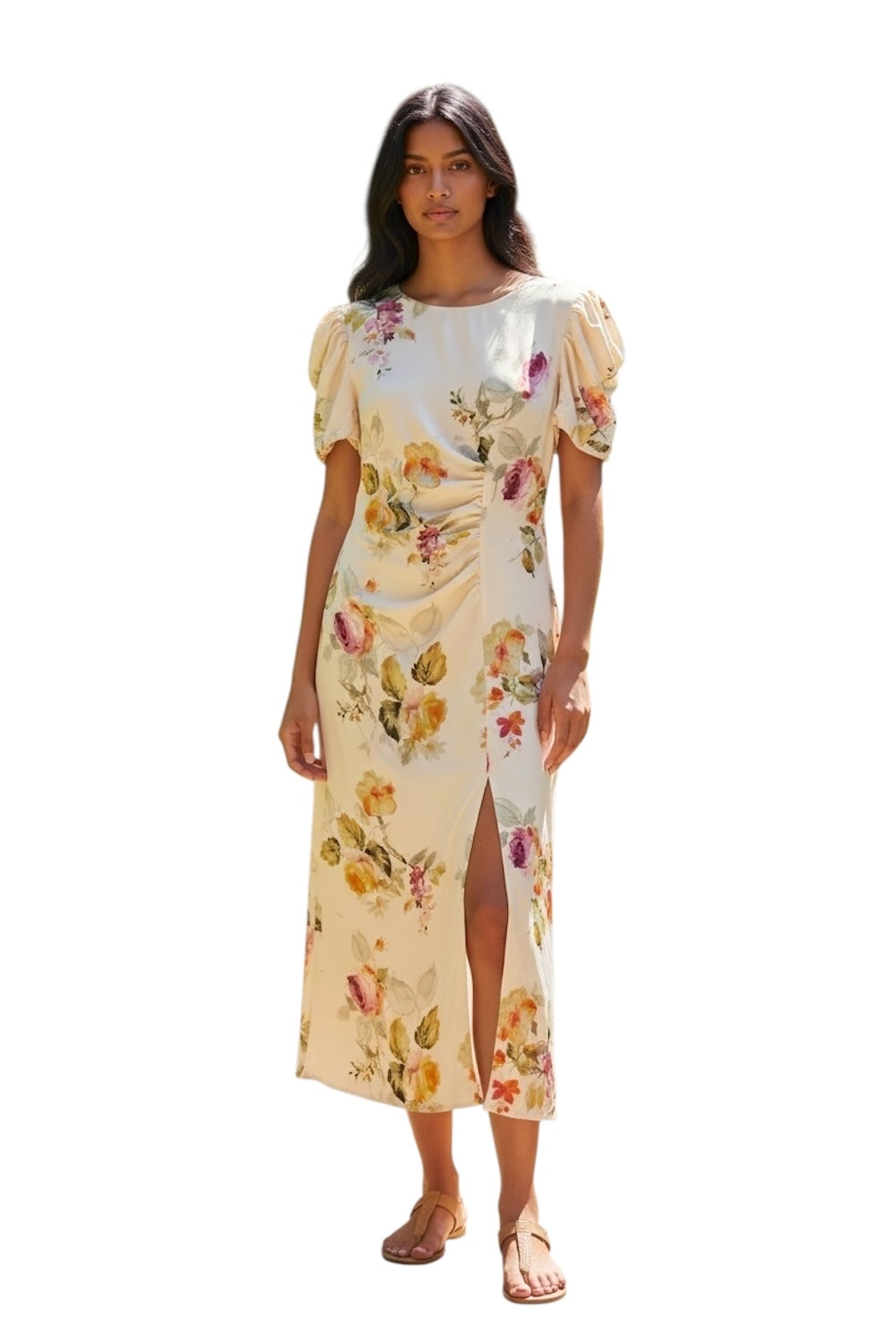 Vicolo apricot fantasy dress