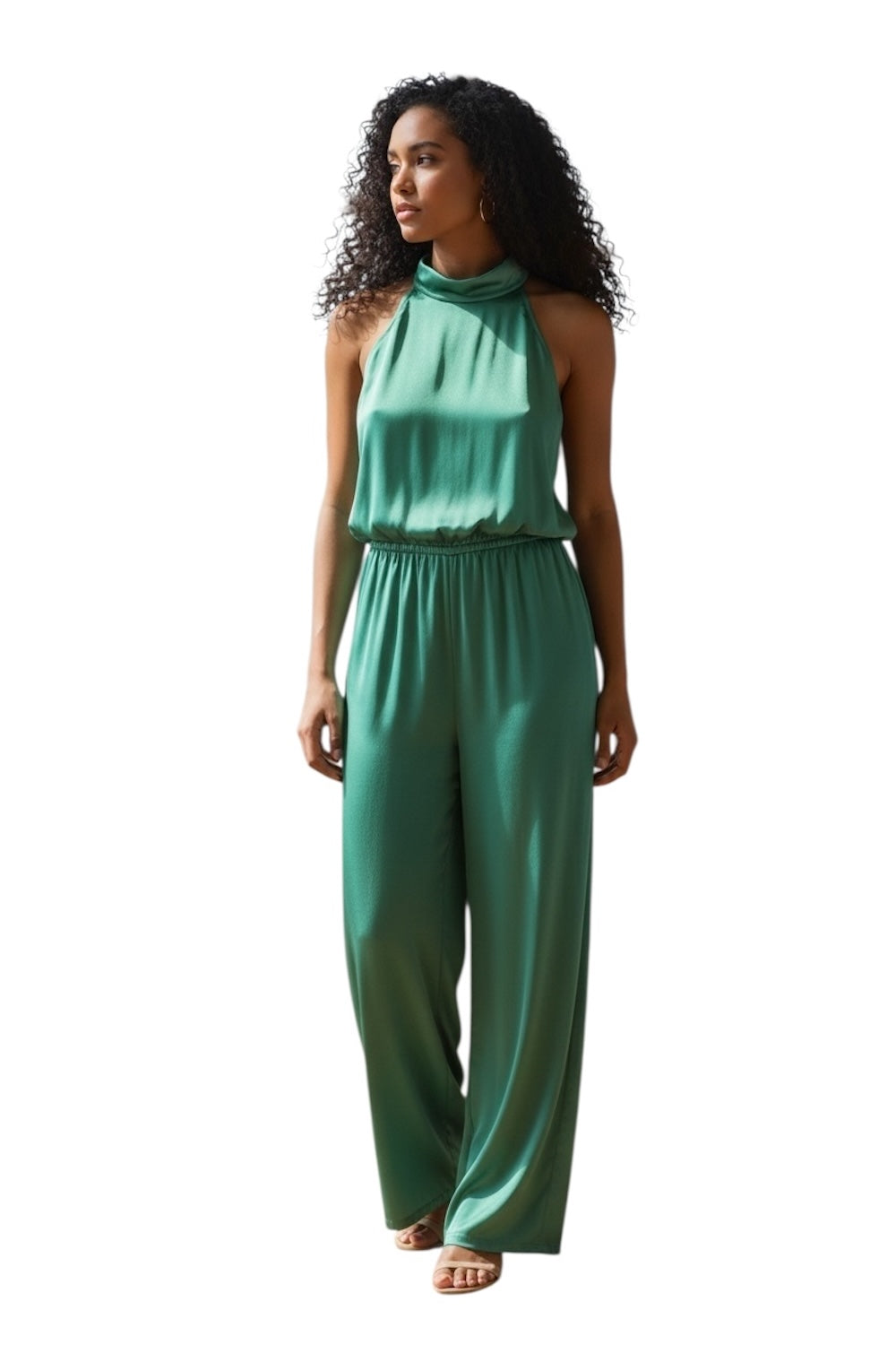 Dixie türkisfarbene Latzhose