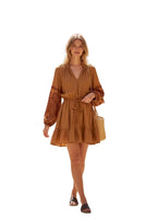 Dixie chocolate short dress