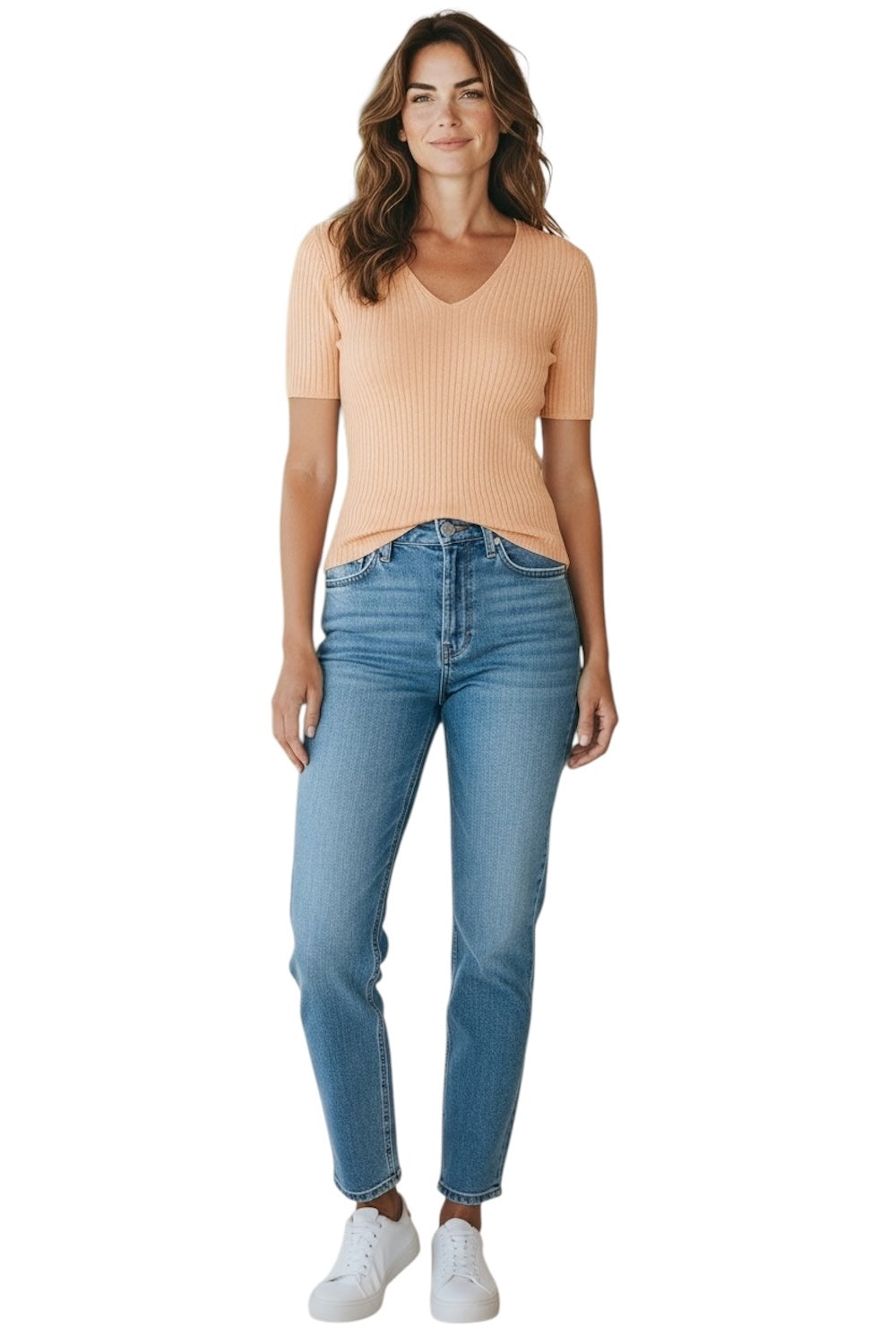 Kontatto peach shirt