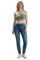 Vicolo green tight band top