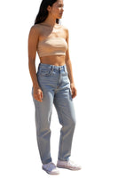 Vicolo antique pink tight band top