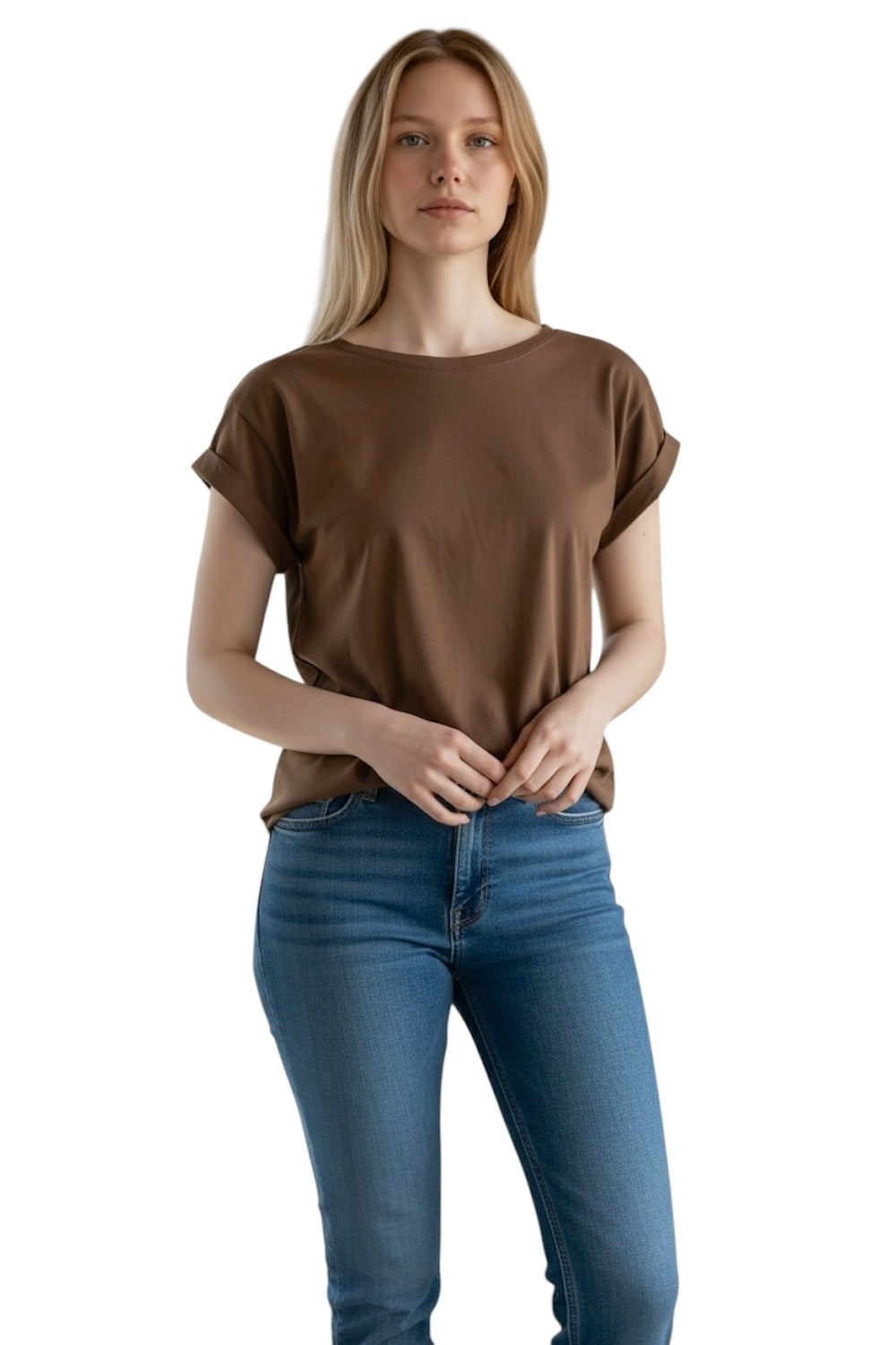 Vicolo brown t-shirt