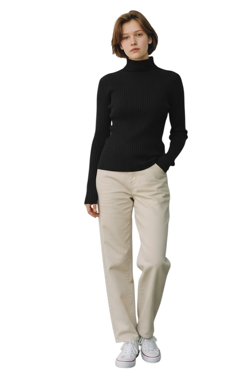 Kontatto black pullover