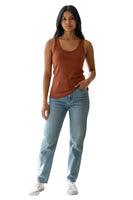 Vicolo rust glitter top