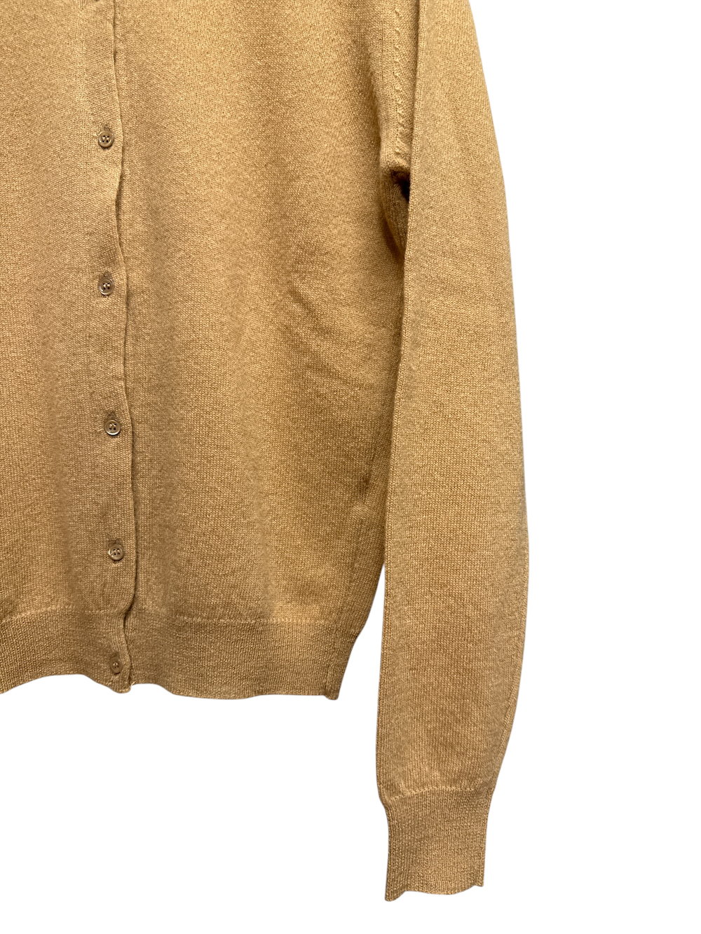 Vicolo camel cashmere cardigan