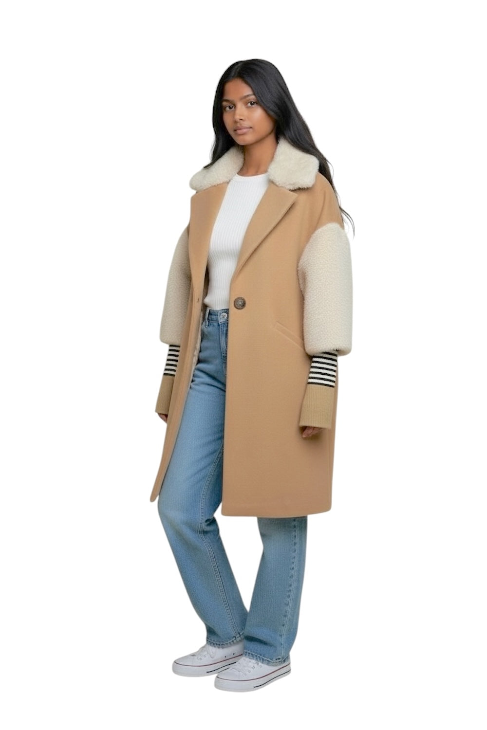 Maryley camel cream jackets