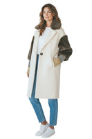 Maryley cream brown jackets