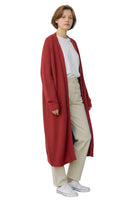 Vicolo red wine cardigan