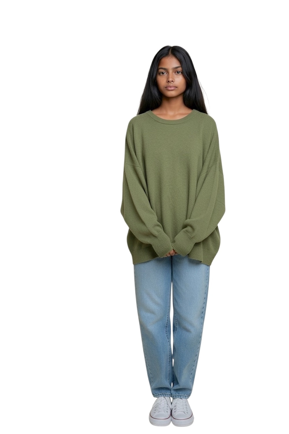 Vicolo green cashmere pullover