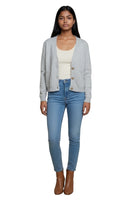 Vicolo jewel grey cardigan