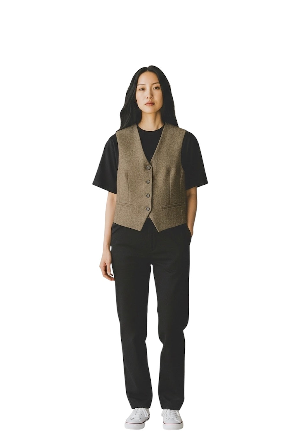 Saiph brown vest