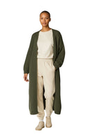Saiph green long cardigan