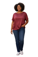 Susy Star Himbeer-Oversize-Hemd