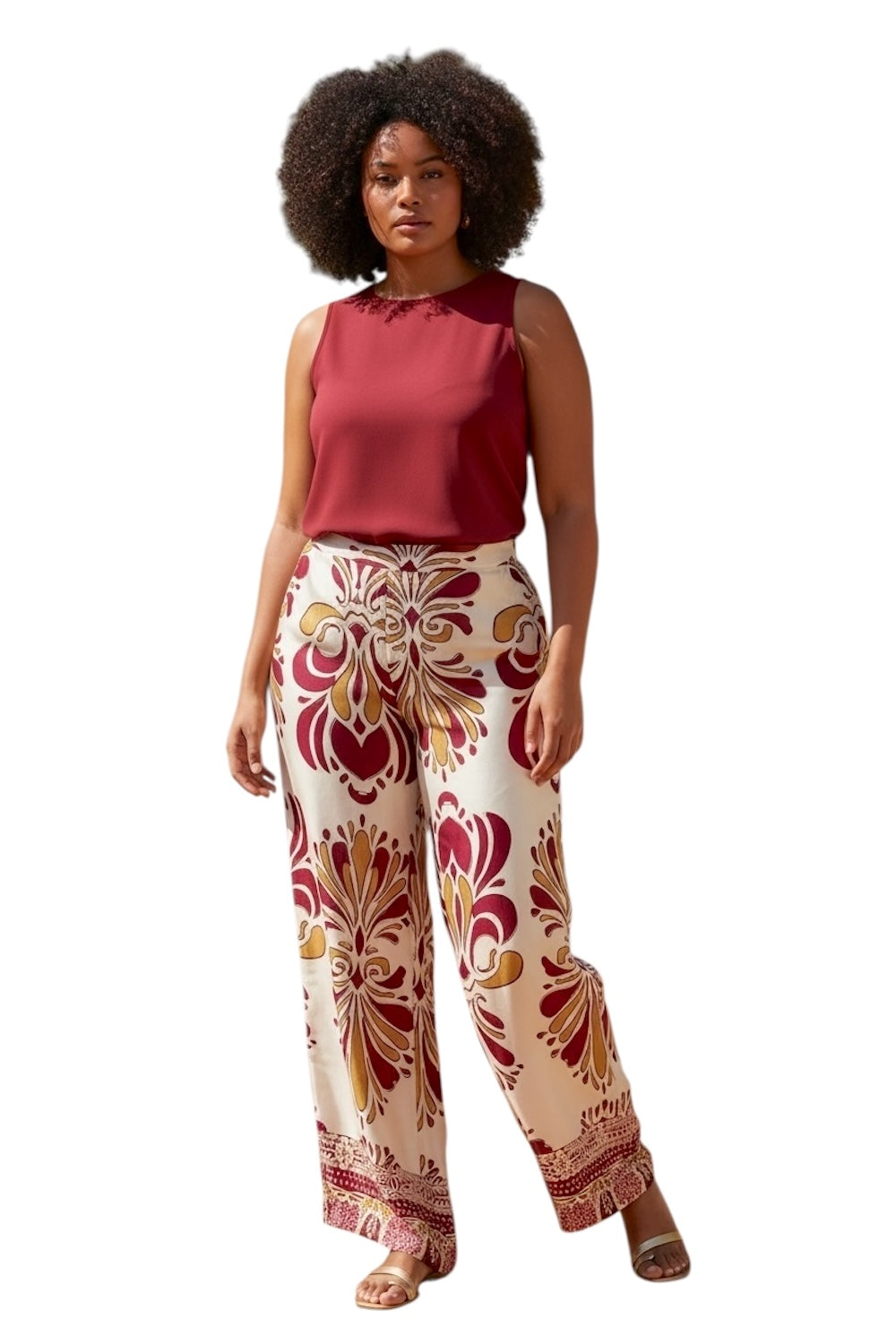 Susy Star india red pants