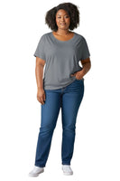 Susy Star graues Tinten-Oversize-Shirt