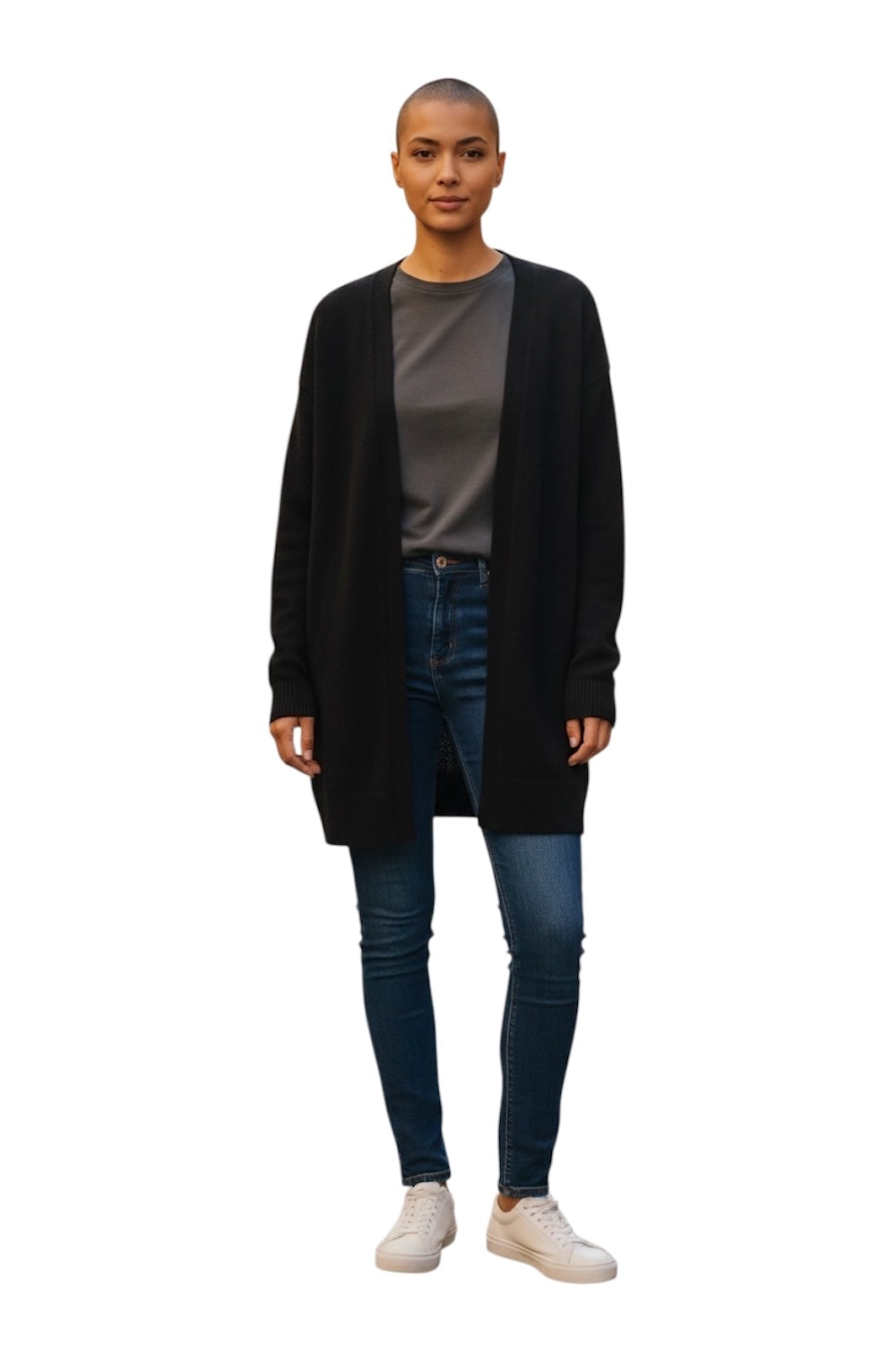 Kontatto black cardigan