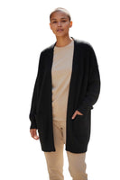 Kontatto schwarze Strickjacke