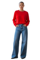 Vicolo red cashmere pullover