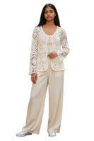 Le îls white cardigan