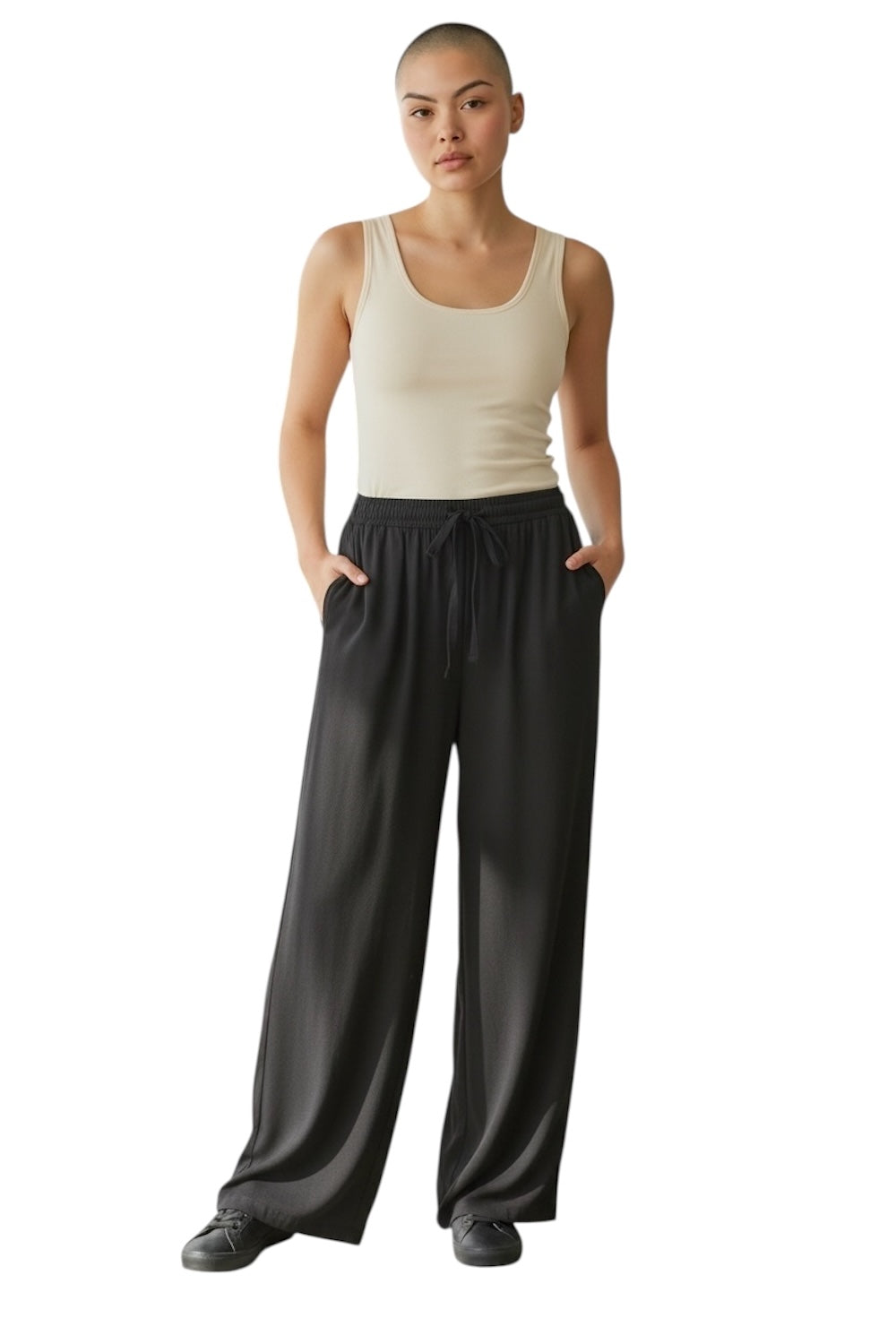 Le îls black long pants