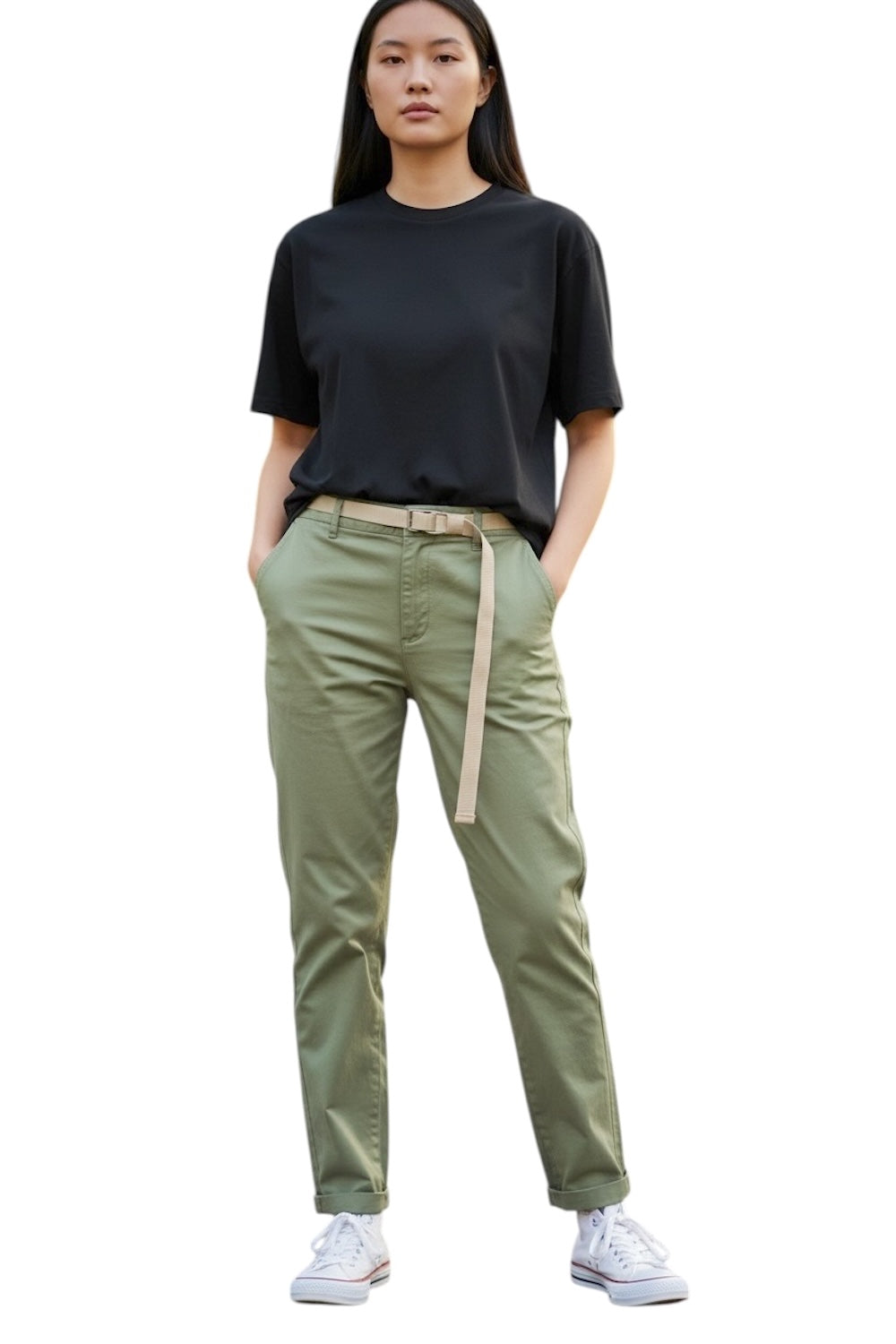 Le Streghe green pants