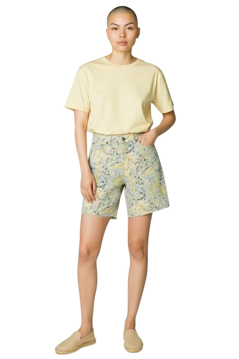 Dixie light blue bermuda