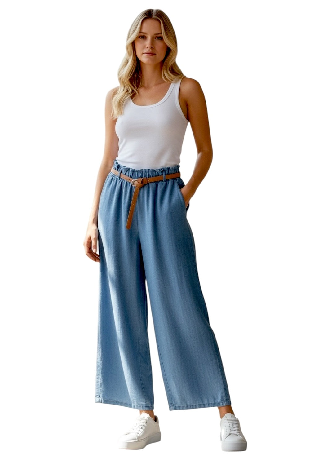 Le îls blue denim pants