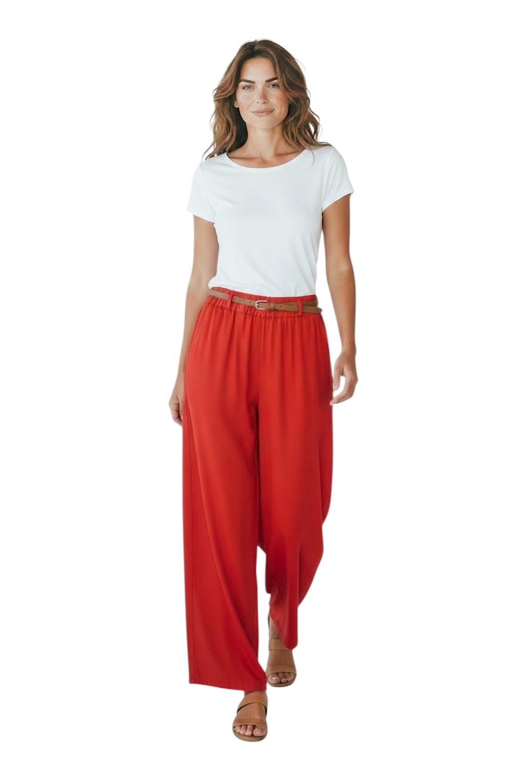 Le îls red pants