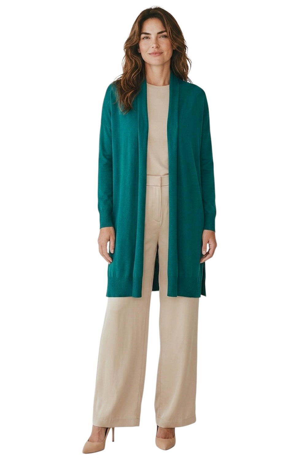 Kontatto green cardigan