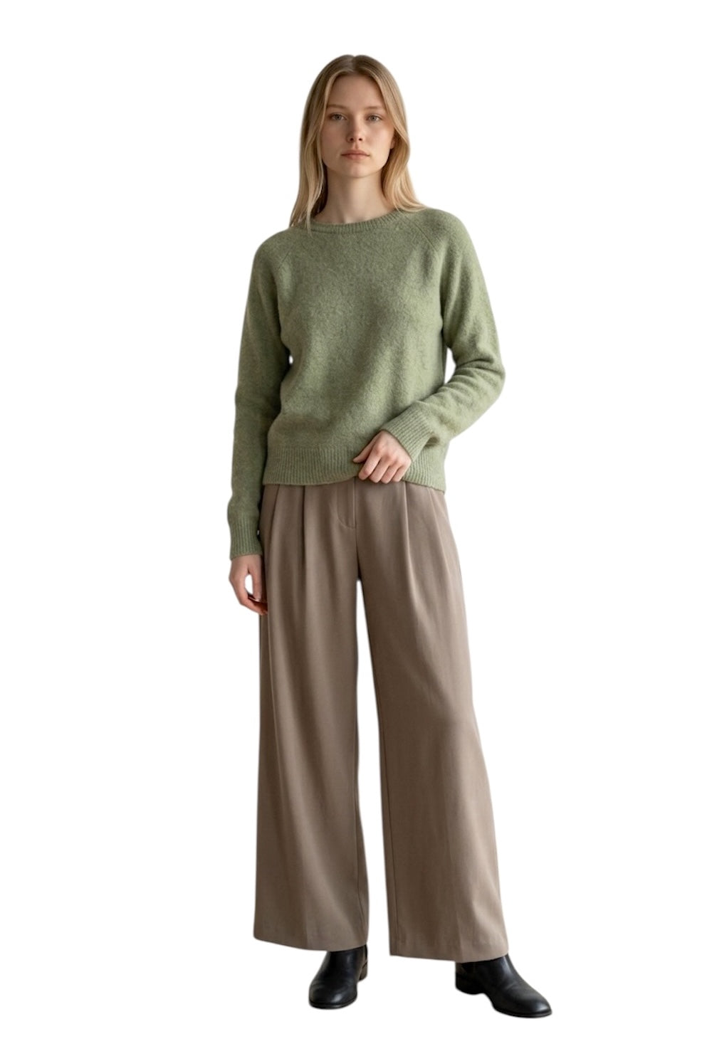 Kontatto olive green pullover