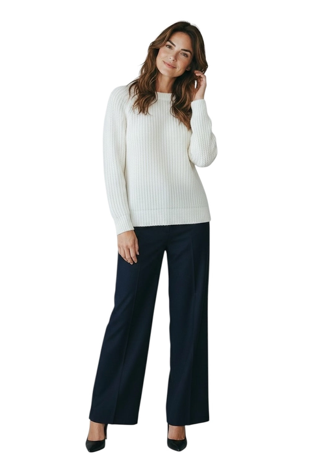 Maglione color crema Kontatto