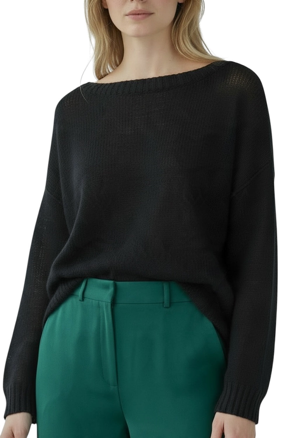 Kontatto black pullover
