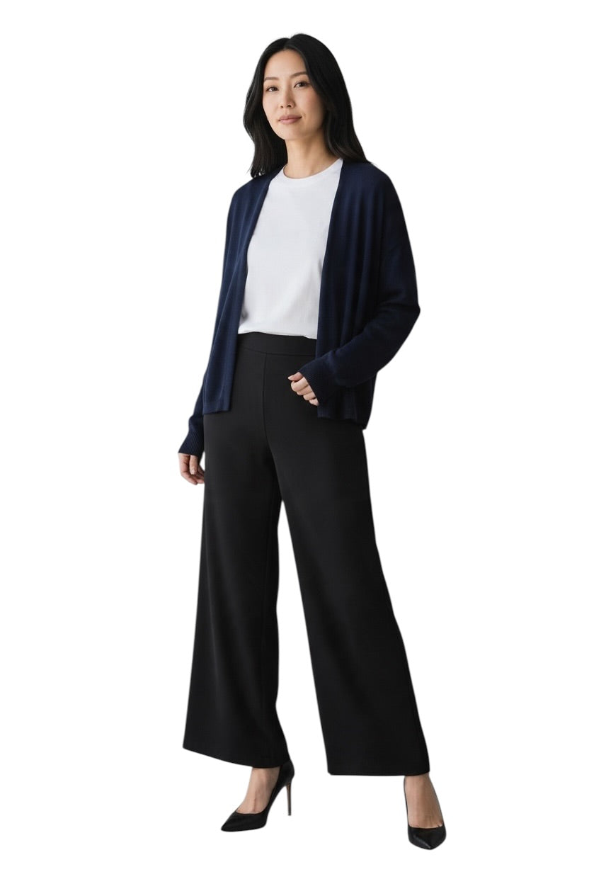 Kontatto blu cardigan