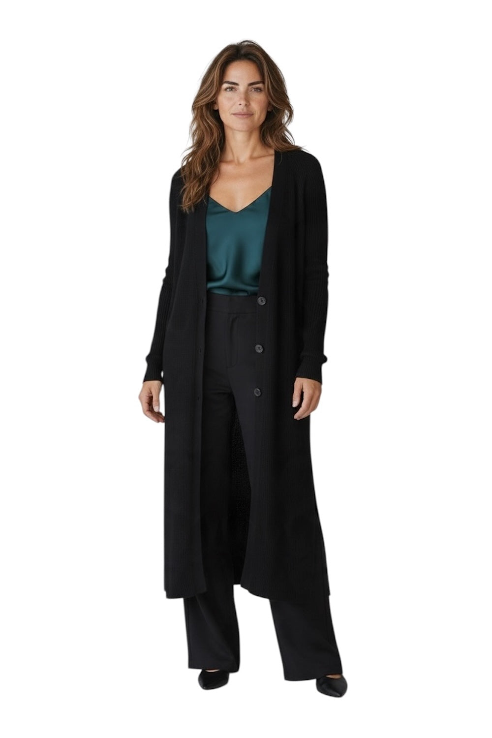 Kontatto black cardigan