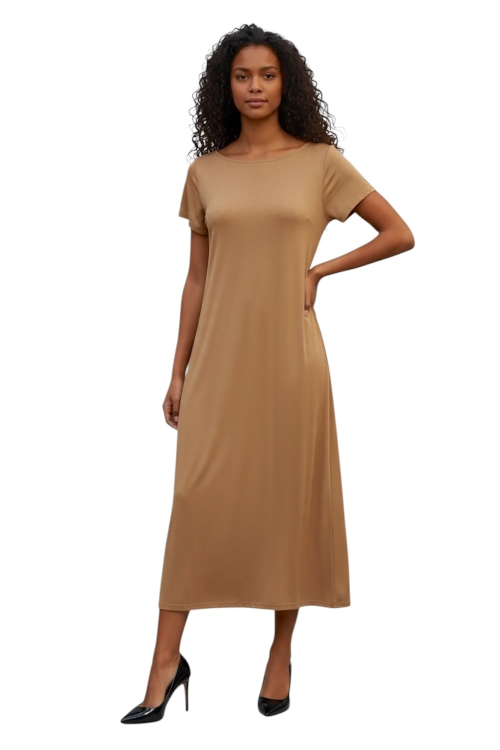 Kontatto camel dress